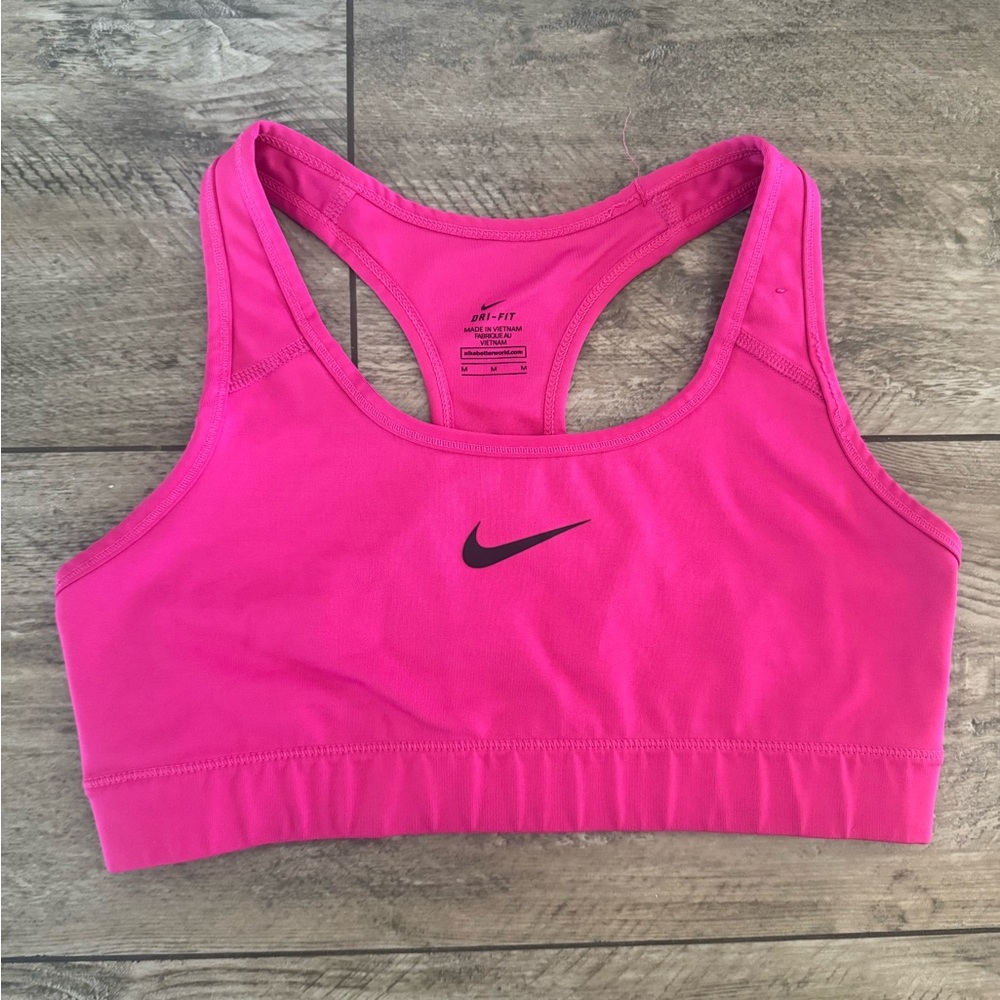 Nike Women's Vibrant Pink Sports Bra